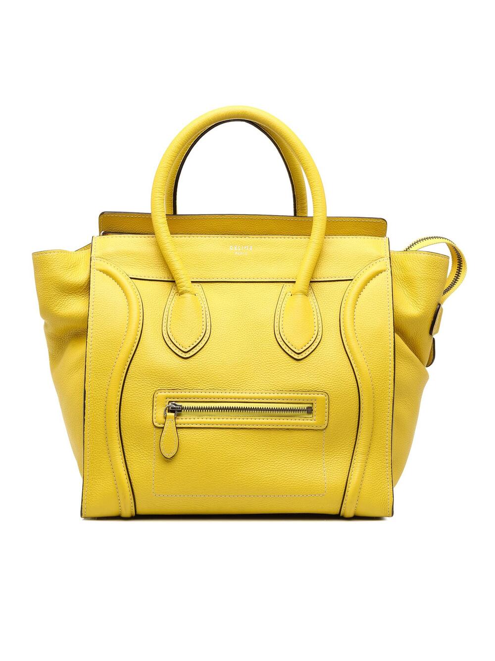 Celine Mini Drummed Calfskin Luggage #358411C98B
